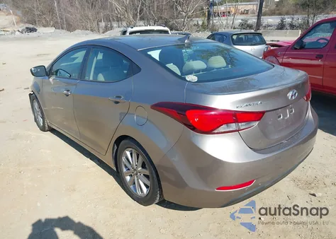 2014 Hyundai Elantra Se из США, поврежденный, VIN 5NPDH4AE6EH507801